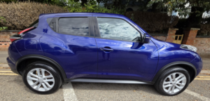 2017 Nissan Juke 1.2 Dig-T N-Connecta in Blue — image 3