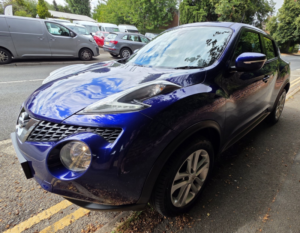 2017 Nissan Juke 1.2 Dig-T N-Connecta in Blue — image 5