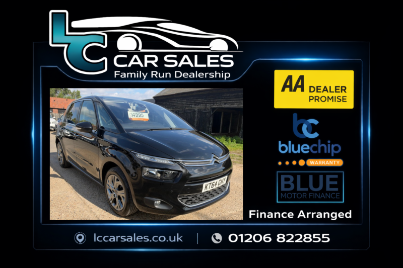 2015 Citroen C4 Picasso 1.6 E-Hdi Exclusive+ in Black — image 1