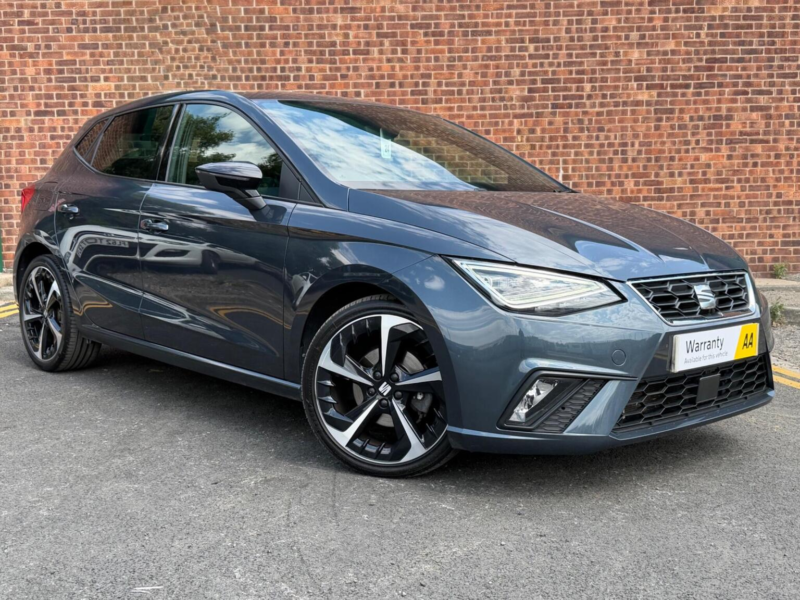 2021 SEAT Ibiza 1.0 Tsi Fr Sport DSG Euro 6 (s/s) 5dr in Grey — image 1