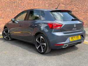 2021 SEAT Ibiza 1.0 Tsi Fr Sport DSG Euro 6 (s/s) 5dr in Grey — image 3