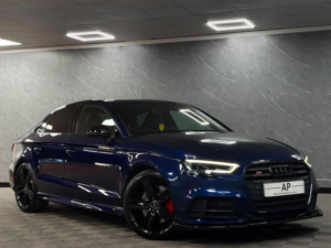 2017 Audi S3 2.0 Tfsi Black Edition S Tronic Quattro Euro 6 (s/s) 4dr in Blue — image 2