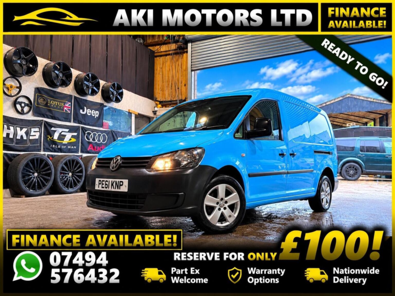 2011 Volkswagen Caddy Maxi 1.6 Tdi C20 Maxi Fwd 5dr in Blue — image 1