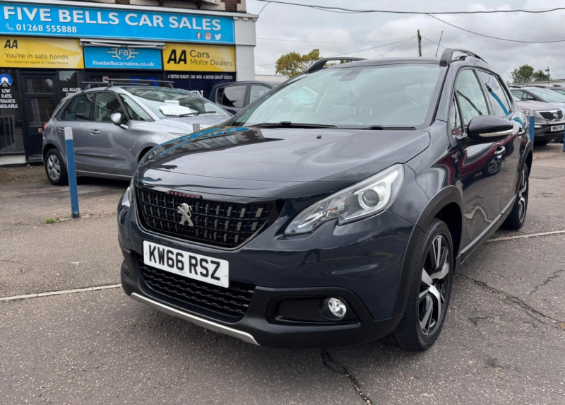 2016 Peugeot 2008 1.6 Bluehdi Gt Line Euro 6 (s/s) 5dr in Grey — image 1