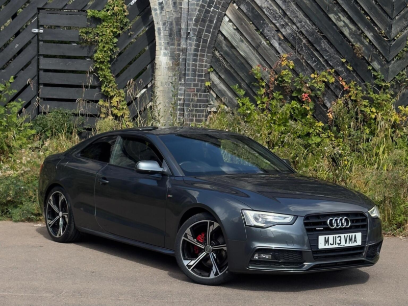 2013 Audi A5 2.0 Tdi Black Edition S Tronic Quattro Euro 5 (s/s) 2dr in Grey — image 1