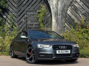 2013 Audi A5 2.0 Tdi Black Edition S Tronic Quattro Euro 5 (s/s) 2dr in Grey — image 2