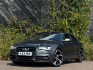 2013 Audi A5 2.0 Tdi Black Edition S Tronic Quattro Euro 5 (s/s) 2dr in Grey — image 4