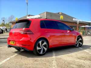 2018 Volkswagen Golf Gti 2.0 Tsi DSG 5-Door - Digital Dash, Mk7.5 Model, Sat Nav - 52,800 Miles - Red in Red — image 2