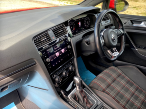 2018 Volkswagen Golf Gti 2.0 Tsi DSG 5-Door - Digital Dash, Mk7.5 Model, Sat Nav - 52,800 Miles - Red in Red — image 3