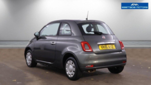 2016 Fiat 500 1.2 Pop Euro 6 (s/s) 3dr in Grey — image 4