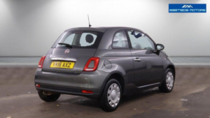 2016 Fiat 500 1.2 Pop Euro 6 (s/s) 3dr in Grey — image 5