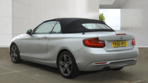 2016 BMW 2 Series 2.0 220d Sport Convertible 2dr Diesel Auto Euro 6 (s/s) (190 Ps) in Silver — image 5