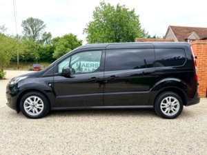 2021 Ford Transit Connect 1.5 240 Ecoblue Limited Panel Van 5dr Diesel Manual L2 Euro 6 (s/s) (120 Ps) in Black — image 4