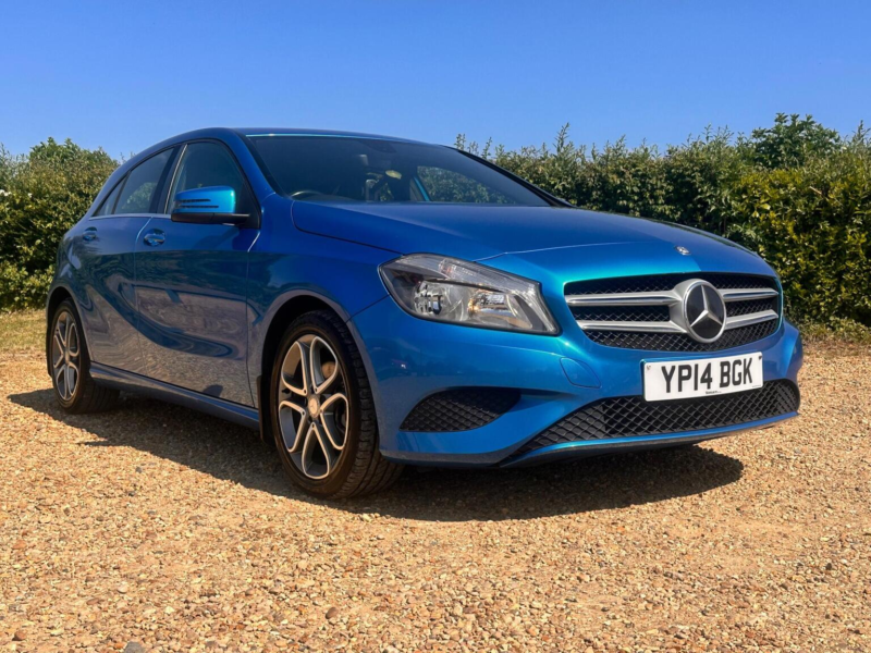 2014 Mercedes-Benz A Class 1.6 A180 Sport Euro 6 (s/s) 5dr in Blue — image 1