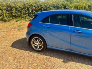 2014 Mercedes-Benz A Class 1.6 A180 Sport Euro 6 (s/s) 5dr in Blue — image 4