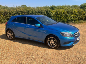2014 Mercedes-Benz A Class 1.6 A180 Sport Euro 6 (s/s) 5dr in Blue — image 5
