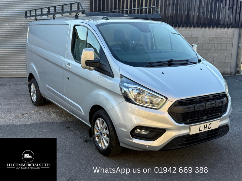 2021 Ford Transit Custom 2.0 300 Ecoblue Limited L2 H1 Euro 6 (s/s) 5dr in Silver — image 1
