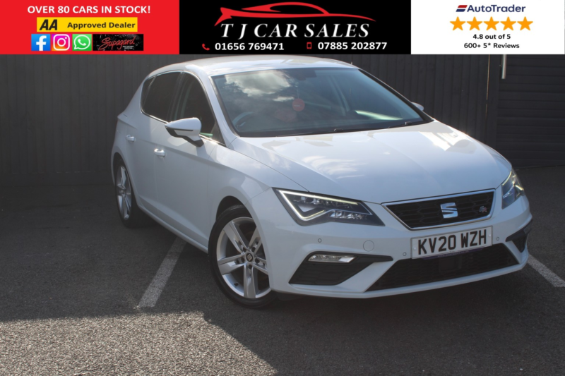 2020 SEAT Leon 1.5 Tsi Evo Fr in White — image 1