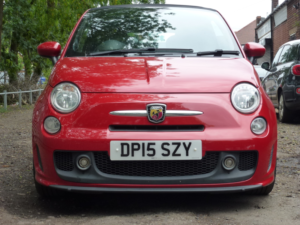 2015 Abarth 500 1.4 T-Jet Convertible 2dr Petrol Manual Euro 5 (135 Bhp) in Red — image 6