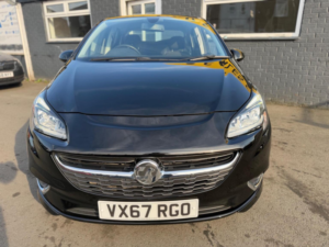 2017 Vauxhall Corsa 1.4i Ecoflex Sri Vx Line Euro 6 5dr in Black — image 2