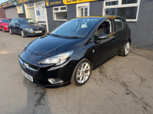 2017 Vauxhall Corsa 1.4i Ecoflex Sri Vx Line Euro 6 5dr in Black — image 3