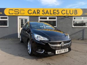 2017 Vauxhall Corsa 1.4i Ecoflex Sri Vx Line Euro 6 5dr in Black — image 5