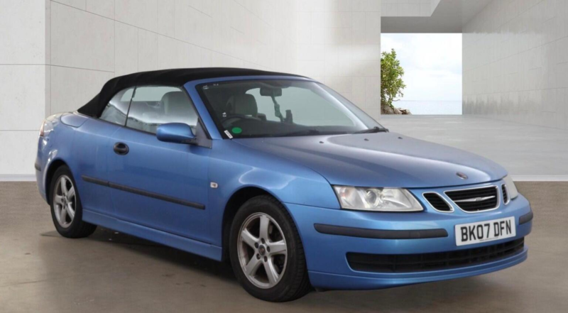 2007 Saab 9-3 1.9 Tid Linear 2dr in Blue — image 1