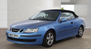 2007 Saab 9-3 1.9 Tid Linear 2dr in Blue — image 2