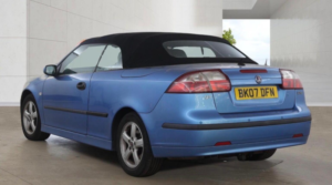 2007 Saab 9-3 1.9 Tid Linear 2dr in Blue — image 3
