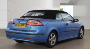 2007 Saab 9-3 1.9 Tid Linear 2dr in Blue — image 4