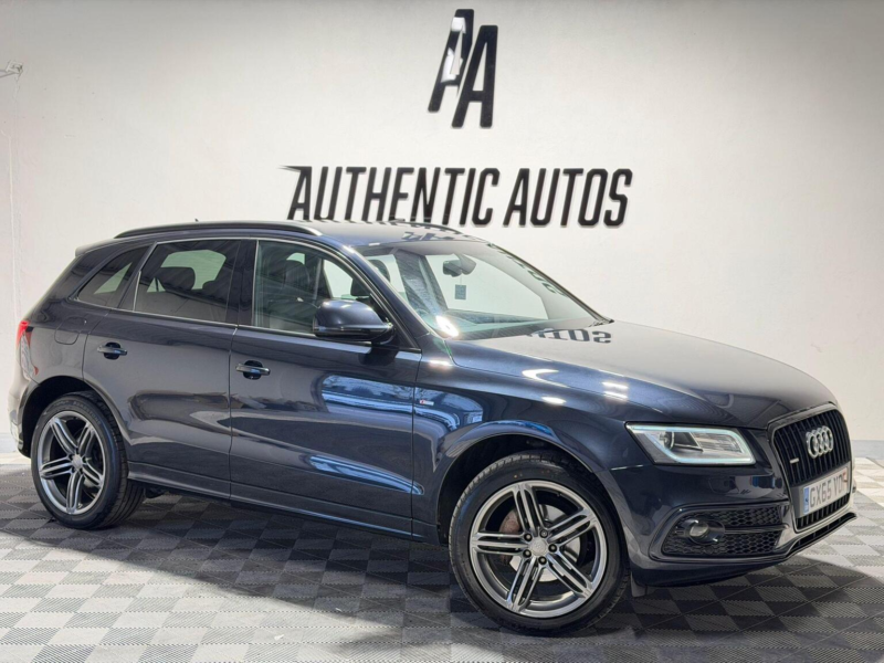 2015 Audi Q5 2.0 Tdi S Line Plus S Tronic Quattro Euro 6 (s/s) 5dr in Blue — image 1