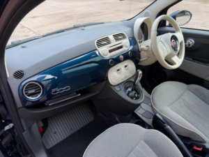 2013 Fiat 500 0.9 Twinair Lounge Dualogic Euro 6 (s/s) 3dr in Blue — image 6