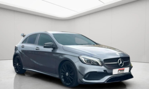 2017 Mercedes-Benz A Class 2.1 A200d Amg Line (premium Plus) 7g-Dct Euro 6 (s/s) 5dr in Grey — image 2