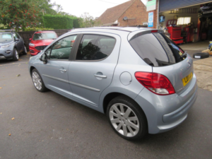2011 Peugeot 207 1.6 Vti Allure Tiptronic Euro 5 5dr in Blue — image 3