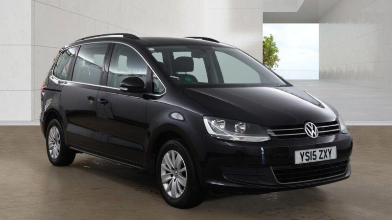2015 Volkswagen Sharan 2.0 Tdi Bluemotion Tech Se Euro 5 (s/s) 5dr in Black — image 1