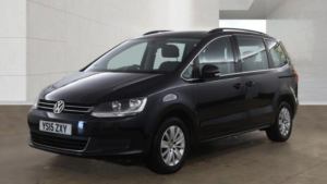 2015 Volkswagen Sharan 2.0 Tdi Bluemotion Tech Se Euro 5 (s/s) 5dr in Black — image 2