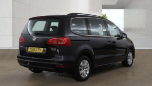 2015 Volkswagen Sharan 2.0 Tdi Bluemotion Tech Se Euro 5 (s/s) 5dr in Black — image 4