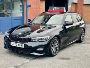 2020 BMW 3 Series 2.0 330e Xdrive M Sport Touring in Black — image 3