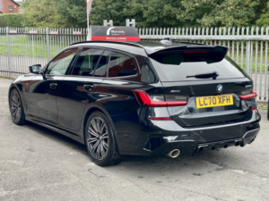 2020 BMW 3 Series 2.0 330e Xdrive M Sport Touring in Black — image 4