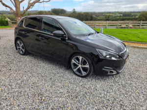 2017 Peugeot 308 1.6 Bluehdi Gt Line Hatchback 5dr Diesel Manual Euro 6 (s/s) (120 Ps) in Black — image 6