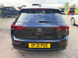 2021 Volkswagen Golf 1.5 Tsi Life Hatchback 5dr Petrol Manual Euro 6 (s/s) (130 Ps) in Black — image 3