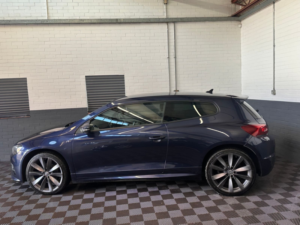 2014 Volkswagen Scirocco 2.0 Tdi Bluemotion Tech R-Line Hatchback 3dr Diesel DSG Euro 5 (s/s) (leather, Nav) (140 Ps) in Blue — image 5