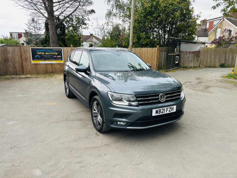 2021 Volkswagen Tiguan Allspace 1.5 Tsi Evo Match DSG Euro 6 (s/s) 5dr in Grey — image 1