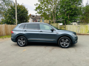 2021 Volkswagen Tiguan Allspace 1.5 Tsi Evo Match DSG Euro 6 (s/s) 5dr in Grey — image 3