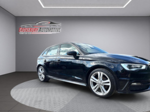 2014 Audi A3 2.0 Tdi S Line Sportback Euro 5 (s/s) 5dr in Black — image 2