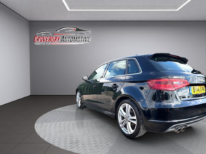 2014 Audi A3 2.0 Tdi S Line Sportback Euro 5 (s/s) 5dr in Black — image 4