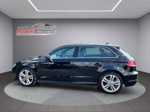 2014 Audi A3 2.0 Tdi S Line Sportback Euro 5 (s/s) 5dr in Black — image 6