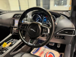 2018 Jaguar F-Pace 2.0 D240 R-Sport Auto AWD Euro 6 (s/s) 5dr in Black — image 3