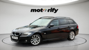 2009 BMW 3 Series 2.0 320d Se Touring Euro 5 5dr in Black — image 2