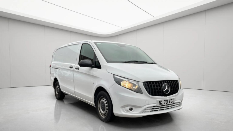 2020 Mercedes-Benz Vito 1.7 110 Cdi Progressive Fwd L2 Euro 6 (s/s) 5dr (lwb) in White — image 1